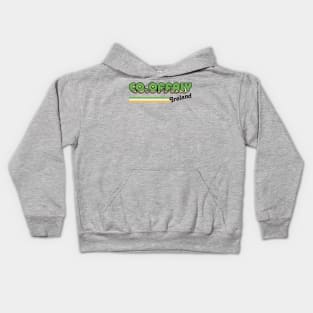 County Offaly / Irish Retro County Pride Design Kids Hoodie